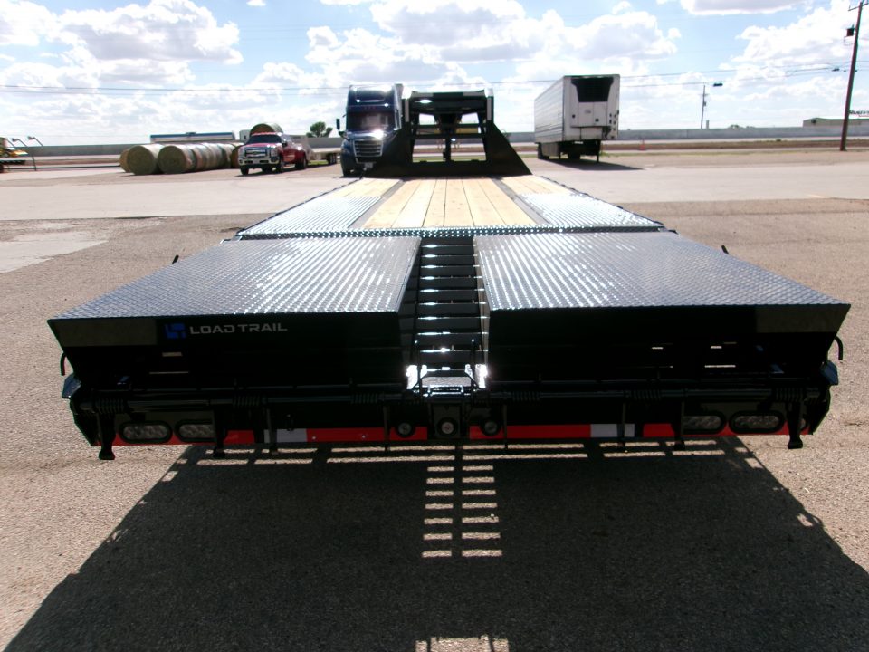 New 2027 Load Trail 102x25 GN Flatbed w/ Max Ramps 24k