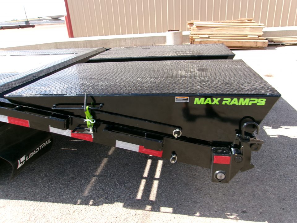 New 2027 Load Trail 102x25 GN Flatbed w/ Max Ramps 24k