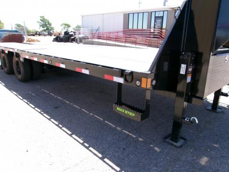 New 2026 Load Trail 102x25 GN Flatbed w/ Max Ramps 24k