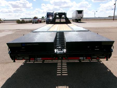 New 2027 Load Trail 102x25 GN Flatbed w/ Max Ramps 24k