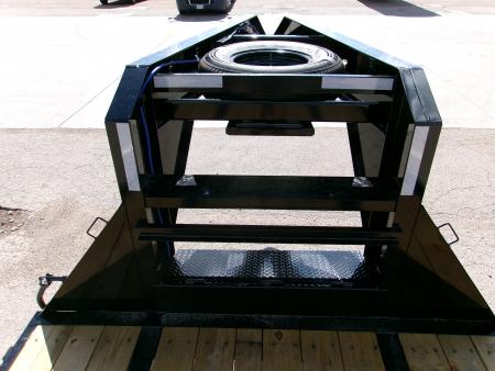 New 2027 Load Trail 102x25 GN Flatbed w/ Max Ramps 24k