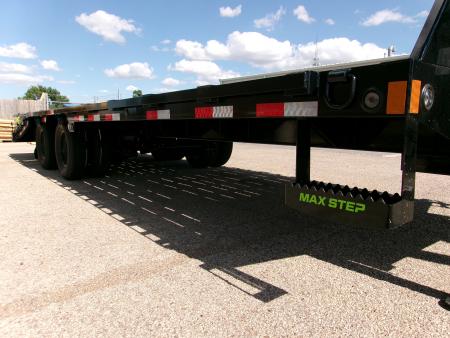 New 2027 Load Trail 102x25 GN Flatbed w/ Max Ramps 24k