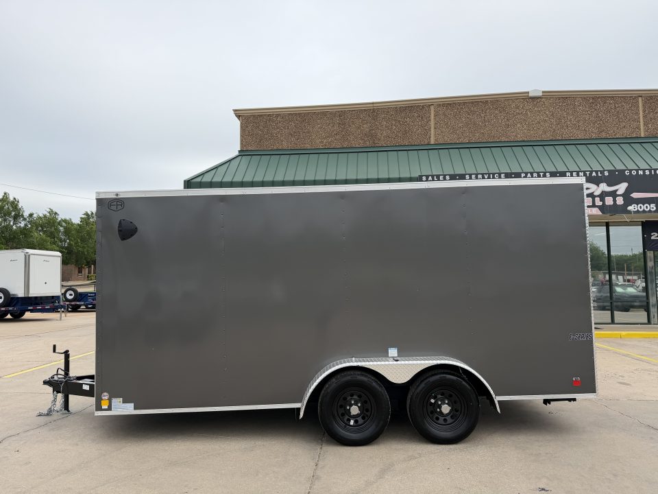 New #097641 2026 FOREST RIVER TA2 7 X 16 TANDEM AXLE 7K ENCLOSED W/ REAR RAMP DOOR