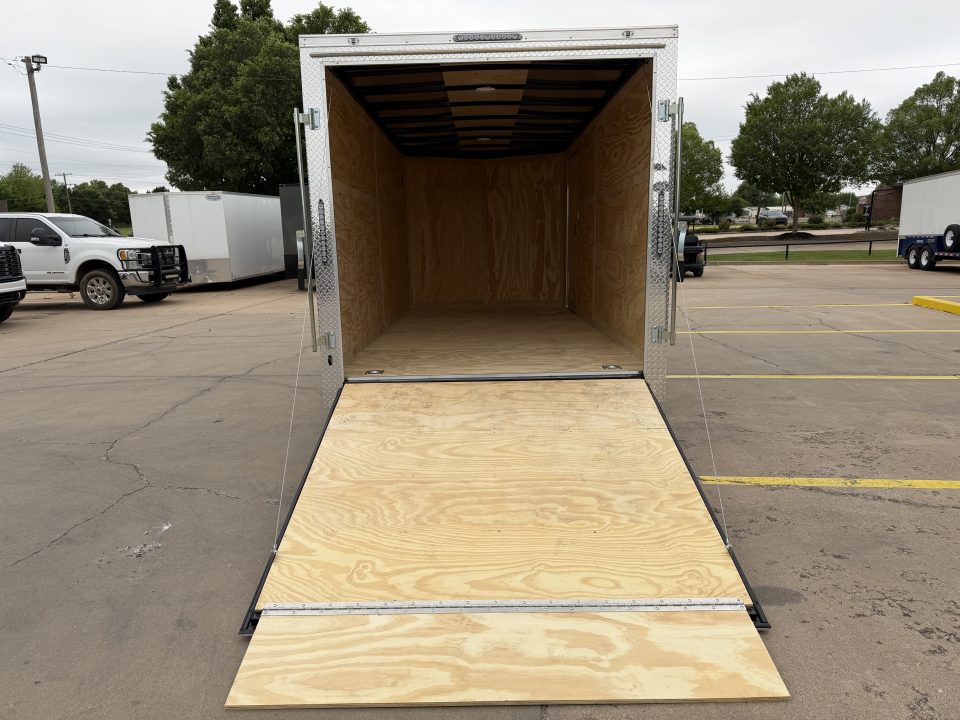New #097641 2026 FOREST RIVER TA2 7 X 16 TANDEM AXLE 7K ENCLOSED W/ REAR RAMP DOOR