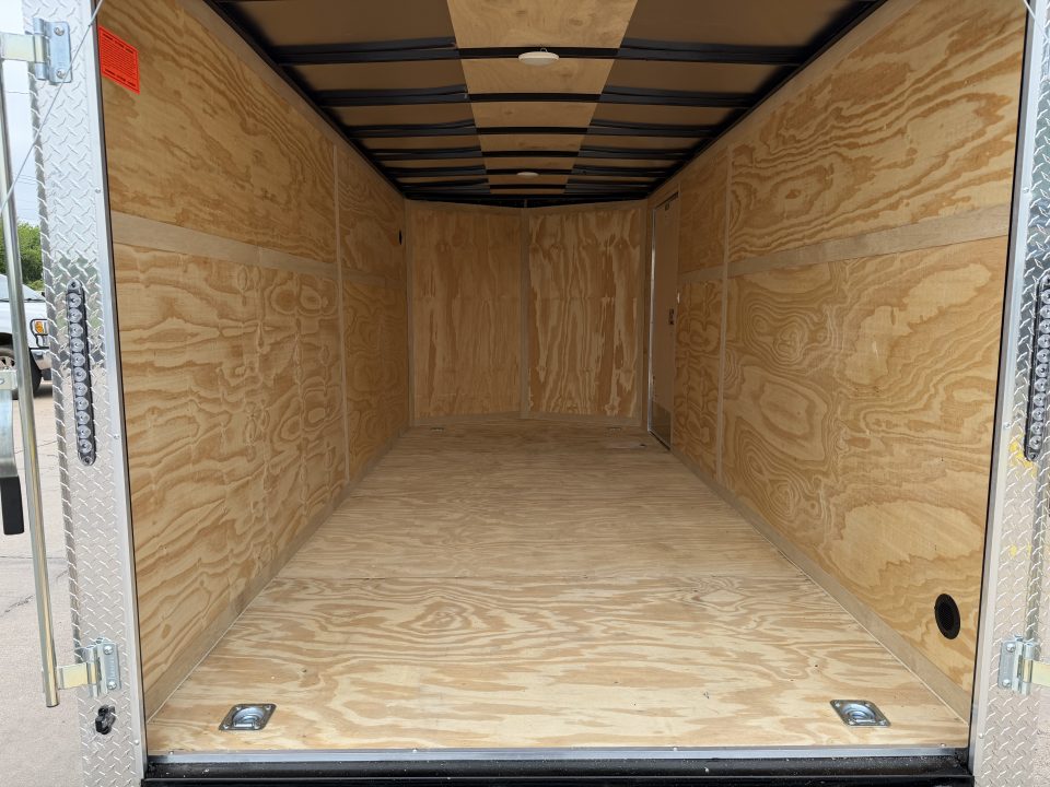 New #097641 2026 FOREST RIVER TA2 7 X 16 TANDEM AXLE 7K ENCLOSED W/ REAR RAMP DOOR