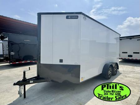 New 2026 Continental Cargo NEW 7X14 V-NOSE MOTORCYCLE TRAILER ENCLOSED TRAILER CARGO TRAILERS Cargo / Enclosed Trailer