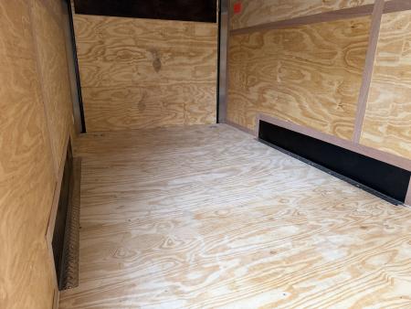 New #097291 2026 FOREST RIVER TA3 7 X 16 TANDEM AXLE 10K ENCLOSED W/ REAR RAMP DOOR
