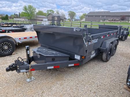 New 2026 Norstar 72 x 12 DCB Dump Trailer with Scissor Hoist TH-516, Slide - In Ramps, 2 5/16 Adj. 14K Coupler