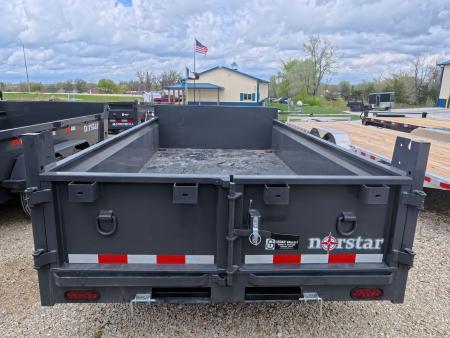 New 2026 Norstar 72 x 12 DCB Dump Trailer with Scissor Hoist TH-516, Slide - In Ramps, 2 5/16 Adj. 14K Coupler