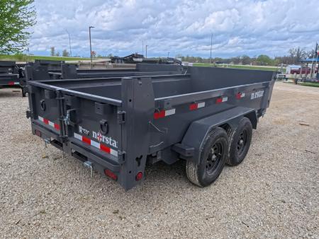 New 2026 Norstar 72 x 12 DCB Dump Trailer with Scissor Hoist TH-516, Slide - In Ramps, 2 5/16 Adj. 14K Coupler