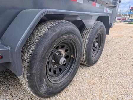 New 2026 Norstar 72 x 12 DCB Dump Trailer with Scissor Hoist TH-516, Slide - In Ramps, 2 5/16 Adj. 14K Coupler