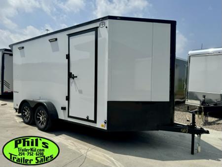 New 2026 Continental Cargo NEW 7X14 V-NOSE MOTORCYCLE TRAILER ENCLOSED TRAILER CARGO TRAILERS Motorcycle Trailer