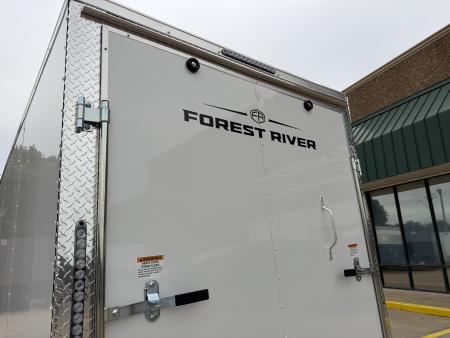 New #055914 2026 FOREST RIVER TA2 6 X 12 TANDEM AXLE 7K ENCLOSED W/ REAR RAMP DOOR