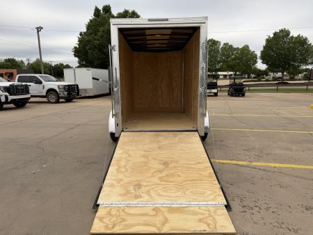 New #055914 2026 FOREST RIVER TA2 6 X 12 TANDEM AXLE 7K ENCLOSED W/ REAR RAMP DOOR
