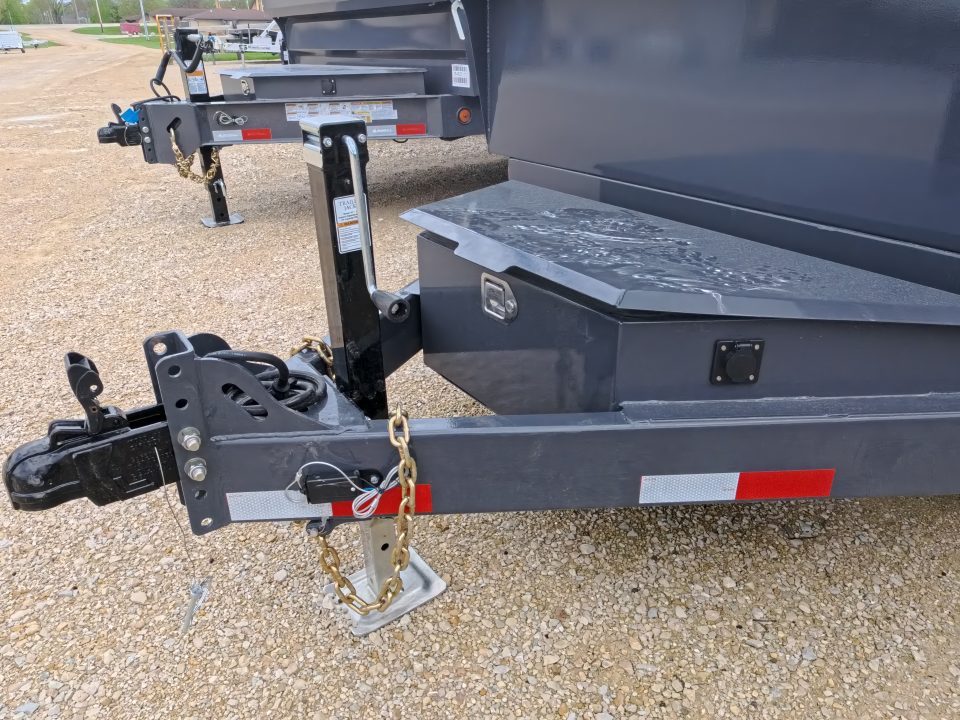 New 2026 Norstar 72 x 12 DCB Dump with 2) 5,200 lb. Axles and 2) Electric Brakes, Scissor Hoist TH-516