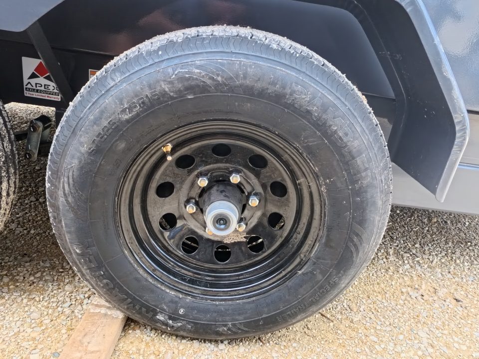 New 2026 Norstar 72 x 12 DCB Dump with 2) 5,200 lb. Axles and 2) Electric Brakes, Scissor Hoist TH-516