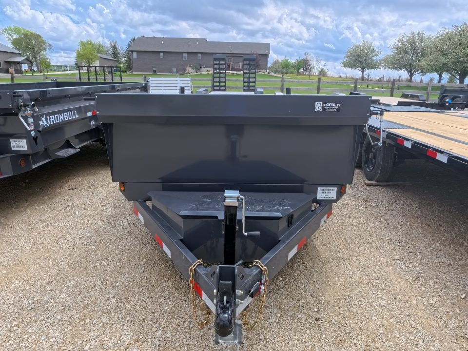 New 2026 Norstar 72 x 12 DCB Dump with 2) 5,200 lb. Axles and 2) Electric Brakes, Scissor Hoist TH-516