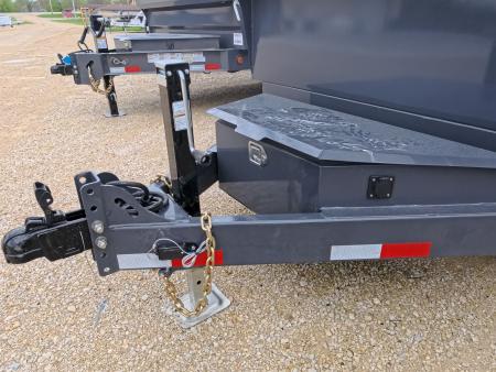 New 2026 Norstar 72 x 12 DCB Dump with 2) 5,200 lb. Axles and 2) Electric Brakes, Scissor Hoist TH-516