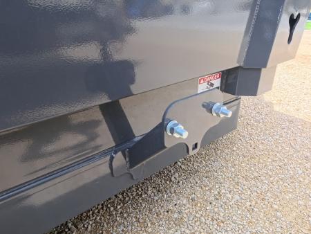 New 2026 Norstar 72 x 12 DCB Dump with 2) 5,200 lb. Axles and 2) Electric Brakes, Scissor Hoist TH-516