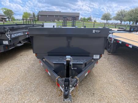 New 2026 Norstar 72 x 12 DCB Dump with 2) 5,200 lb. Axles and 2) Electric Brakes, Scissor Hoist TH-516