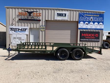 New 2026 Load Trail UT 83  x 16' Tandem Axle Utility (2  x 3  Angle Frame)