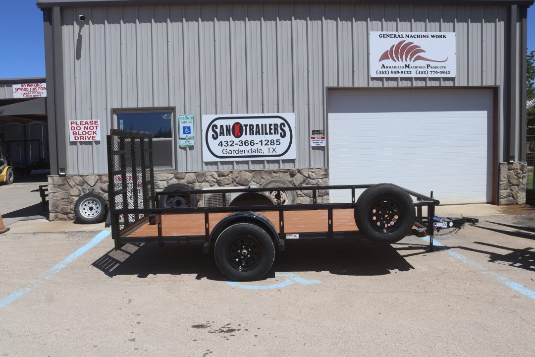 New 2026 Texas Bragg Trailers 6x12 PT SA Utility Trailer