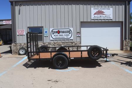 New 2026 Texas Bragg Trailers 6x12 PT SA Utility Trailer