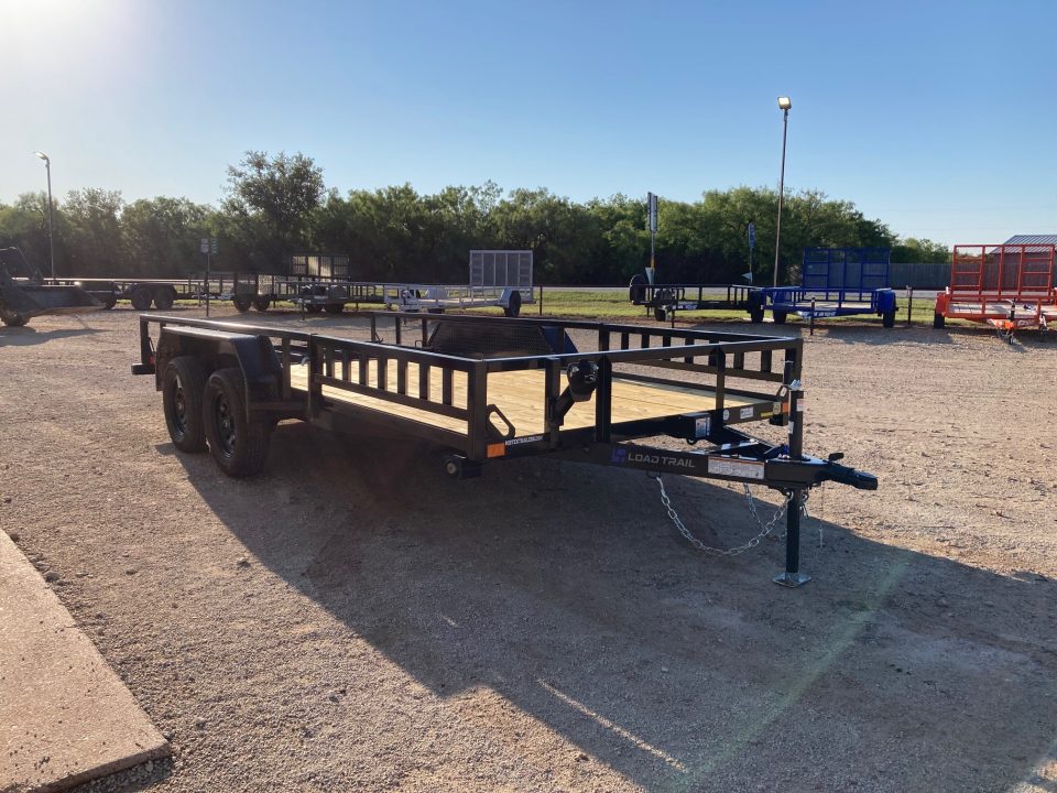 New 2026 Load Trail UT 83" x 16' Tandem Axle Utility (2" x 3" Angle Frame)