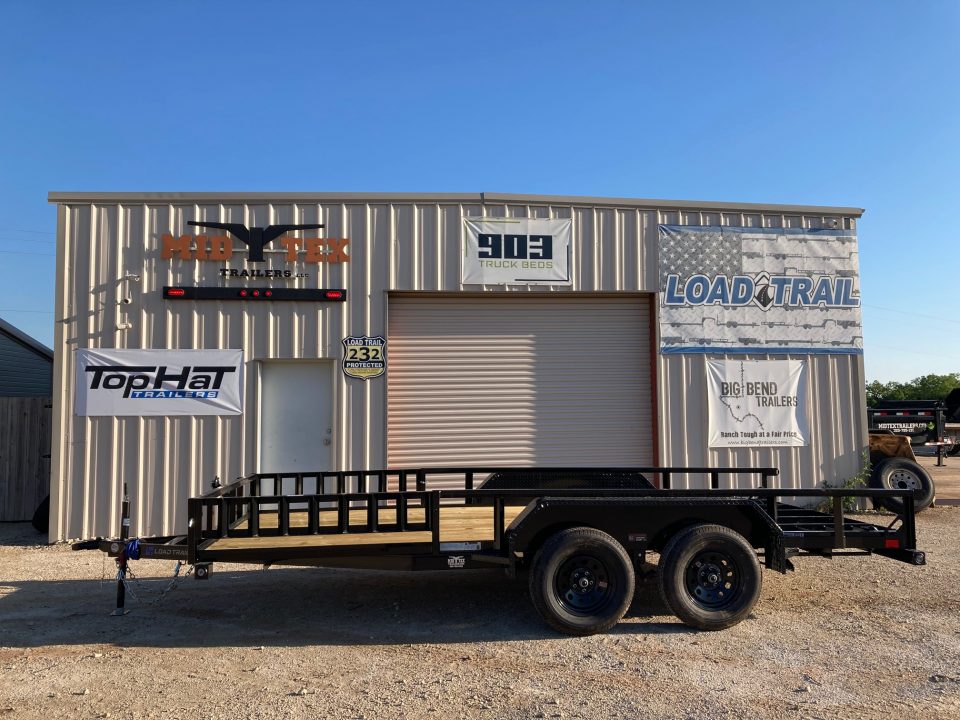 New 2026 Load Trail UT 83" x 16' Tandem Axle Utility (2" x 3" Angle Frame)