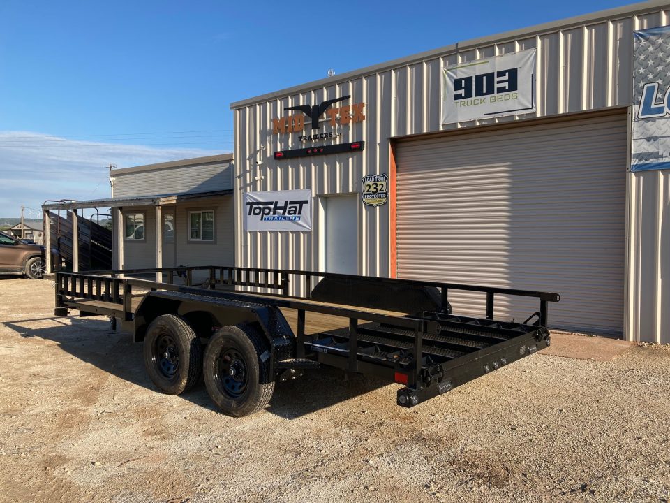New 2026 Load Trail UT 83" x 16' Tandem Axle Utility (2" x 3" Angle Frame)