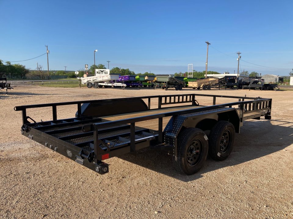New 2026 Load Trail UT 83" x 16' Tandem Axle Utility (2" x 3" Angle Frame)