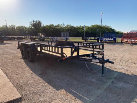 New 2026 Load Trail UT 83" x 16' Tandem Axle Utility (2" x 3" Angle Frame)