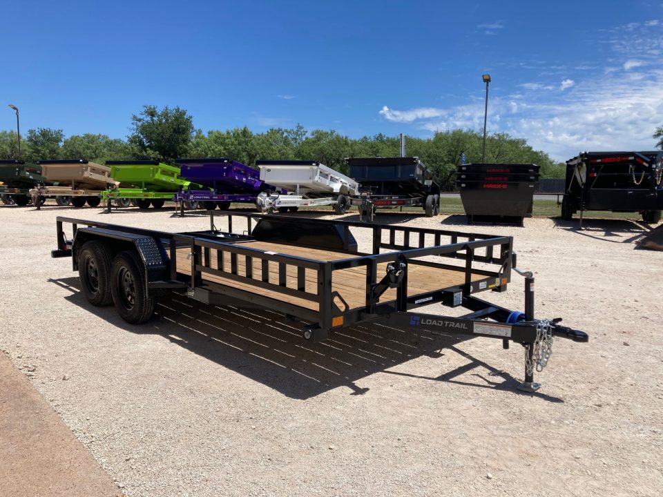 New 2026 Load Trail UT 83" x 16' Tandem Axle Utility (2" x 3" Angle Frame)