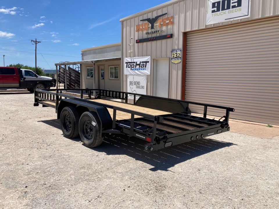 New 2026 Load Trail UT 83" x 16' Tandem Axle Utility (2" x 3" Angle Frame)