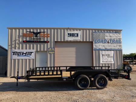 New 2026 Load Trail UT 83  x 16' Tandem Axle Utility (2  x 3  Angle Frame)