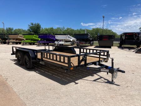 New 2026 Load Trail UT 83" x 16' Tandem Axle Utility (2" x 3" Angle Frame)