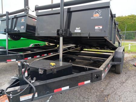 New 2026 Panther Cargo 7X14TA 14k TELE DUMP Trailer