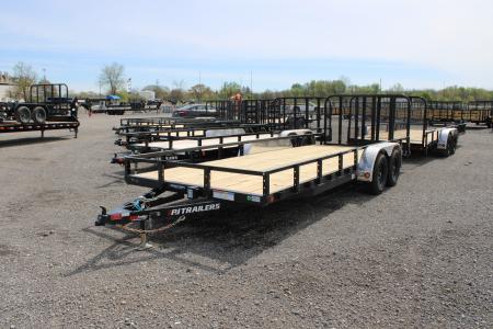 New 2026 PJ Trailers 20' RG 7K GVWR STOCK ID 53103 Landscape Trailer
