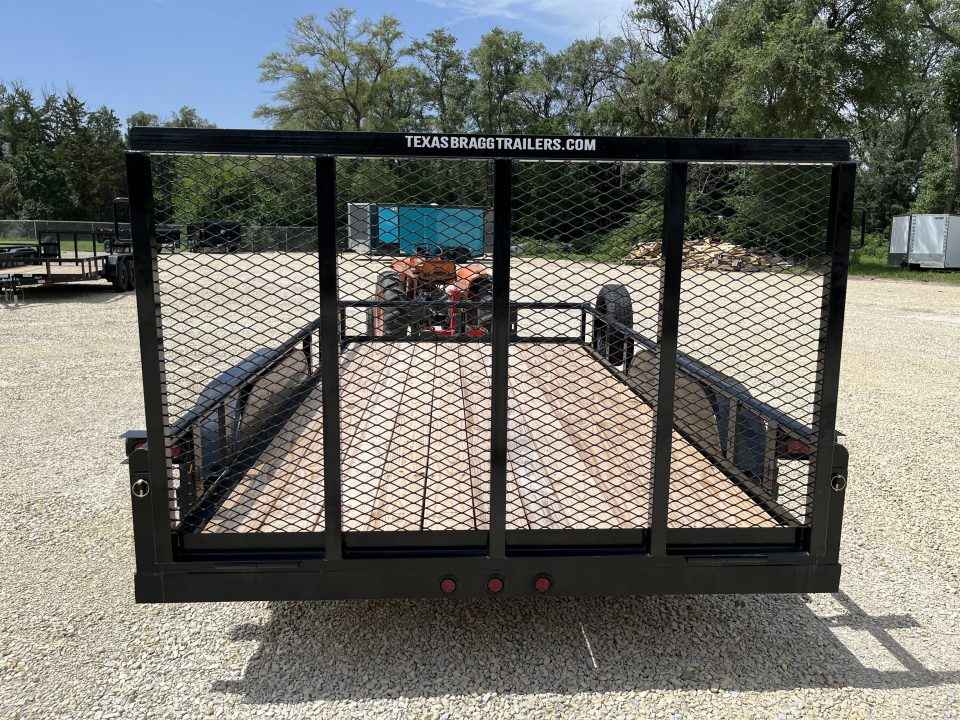 New 2026 Texas Bragg Trailers 83”x 14' Tandem Dovetail Utility Trailer