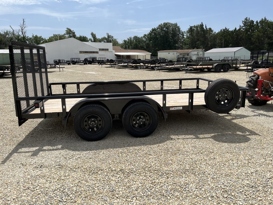 New 2026 Texas Bragg Trailers 83”x 14' Tandem Dovetail Utility Trailer