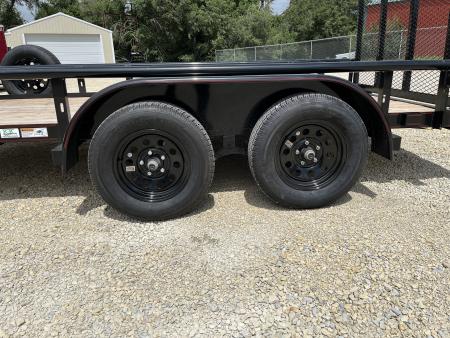 New 2026 Texas Bragg Trailers 83”x 14' Tandem Dovetail Utility Trailer