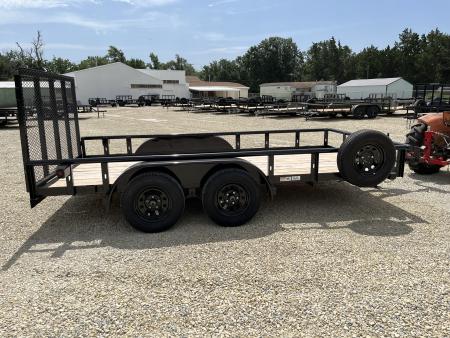 New 2026 Texas Bragg Trailers 83”x 14' Tandem Dovetail Utility Trailer