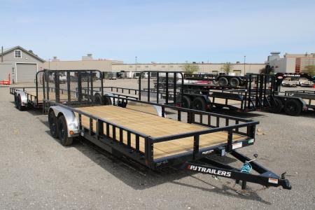 New 2026 PJ Trailers 20' RG ATV STOCK ID 53107 Landscape Trailer