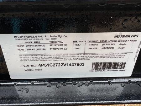 New 2027 PJ Trailers 22' CE Equipment Equipment Trailer