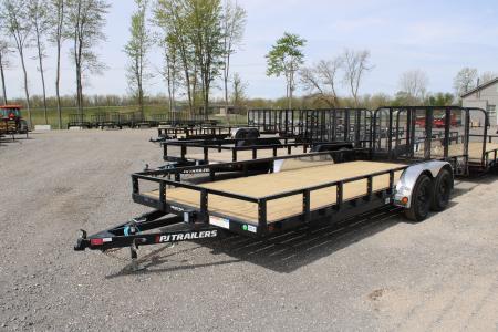 New 2026 PJ Trailers 20' RG 7K GVWR STOCK ID 53110 Landscape Trailer