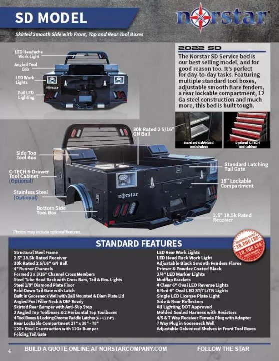 New Norstar SD 8'6'' x 90 _ 58 CTA