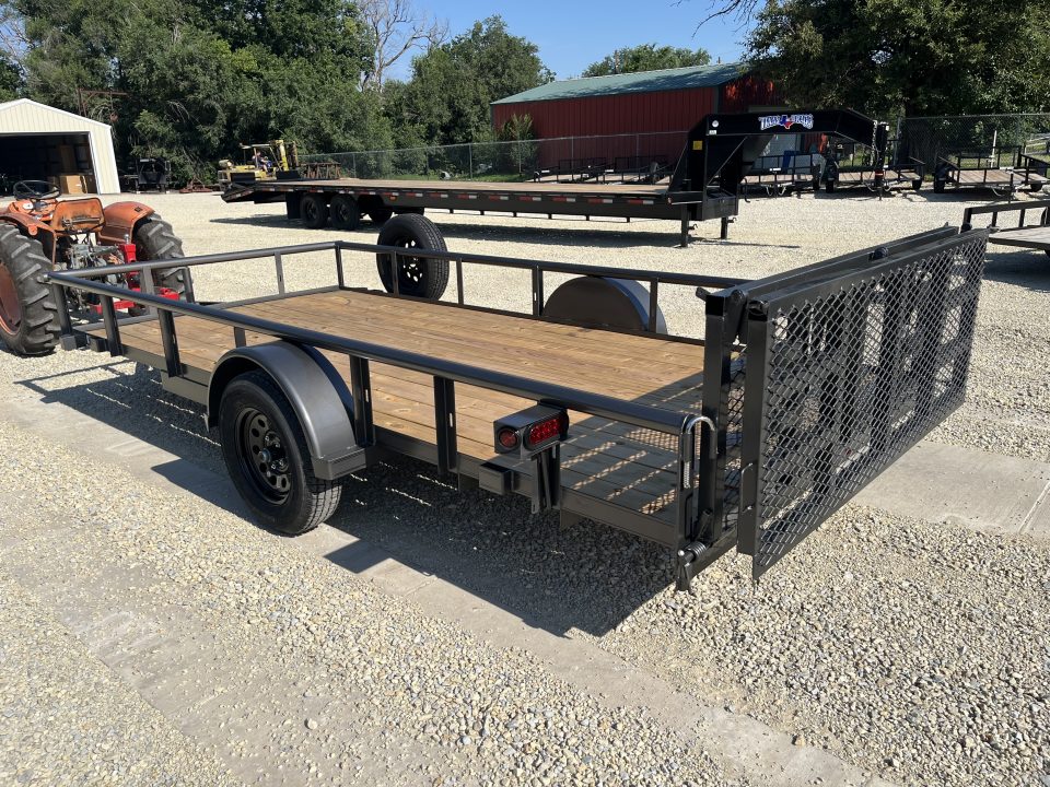 New 2026 Texas Bragg Trailers 77"x14' Utility Trailer