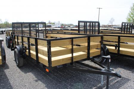 New 2027 TMT 6X12 HS STOCK ID 52336 Landscape Trailer