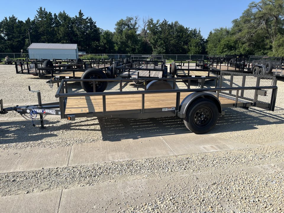 New 2026 Texas Bragg Trailers 77"x14' Dovetail Utility Trailer