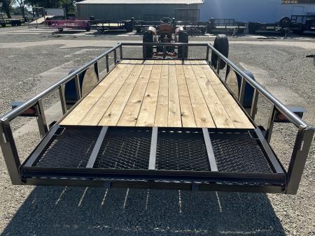 New 2026 Texas Bragg Trailers 77"x14' Dovetail Utility Trailer